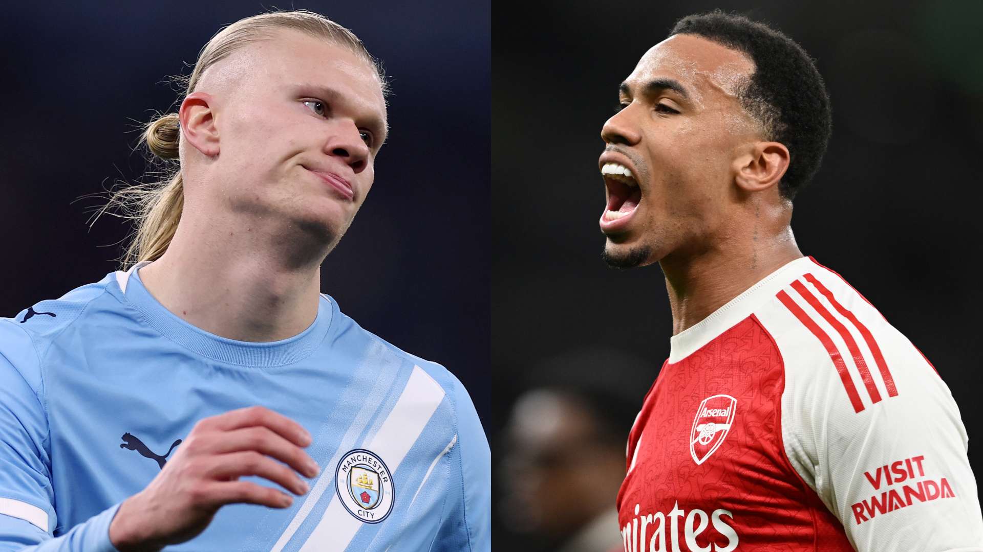 Gabriel calls Haaland his toughest opponent ahead of Carabao Cup final