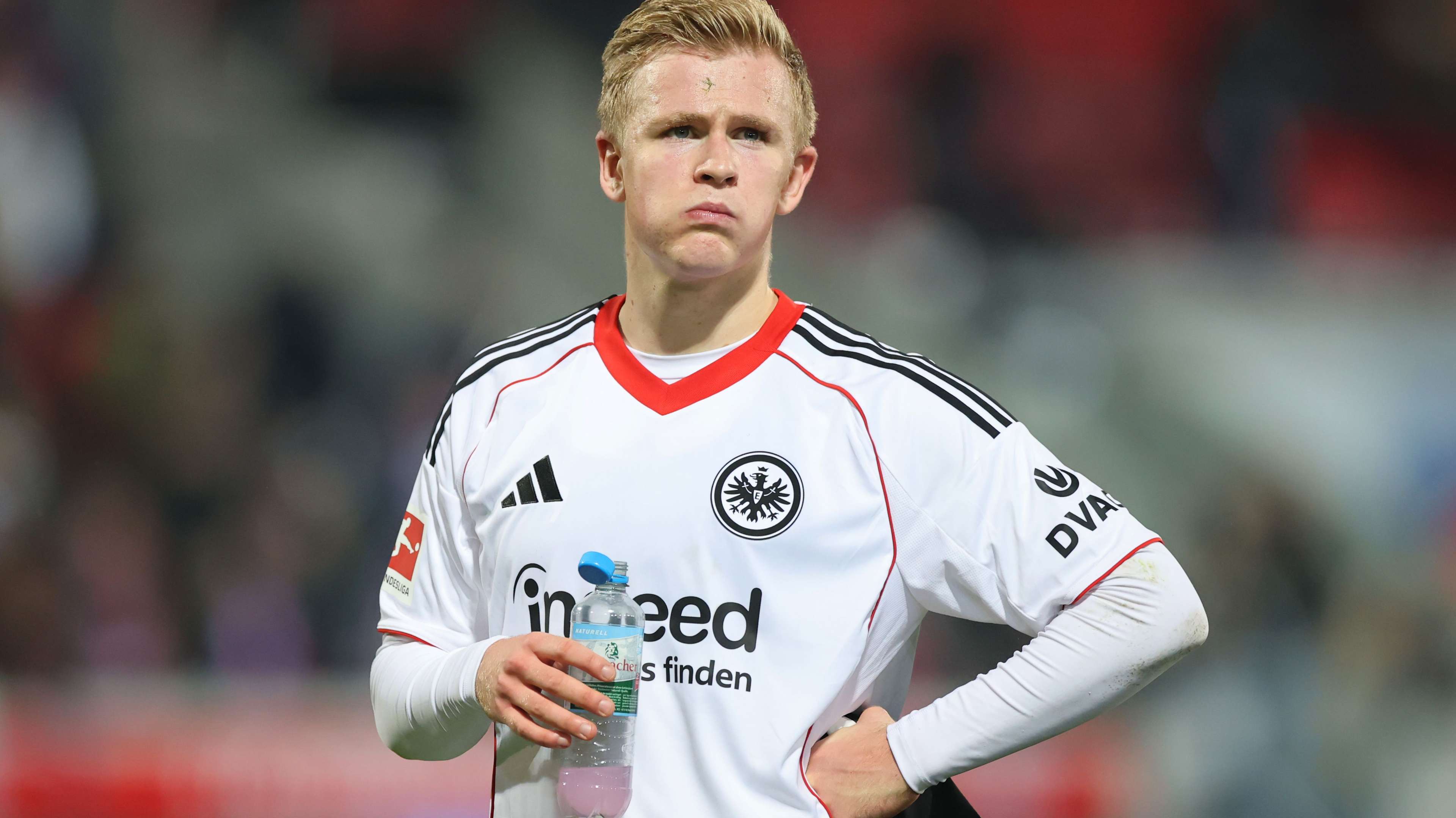 Jonathan Burkardt faces criticism over row with Eintracht Frankfurt's Albert Riera