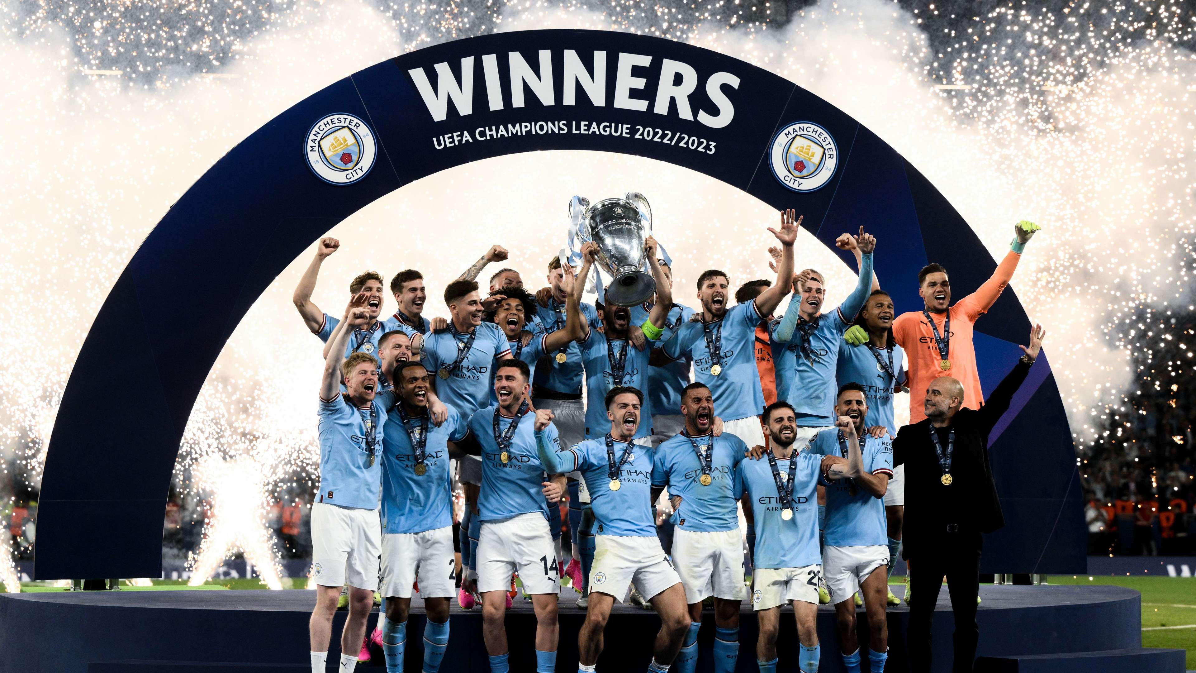 Man City Treble Medals for Sale at £30k with Mysterious Seller