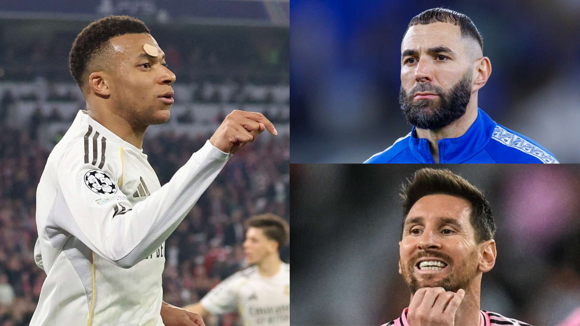 Mbappe Matches Benzema, Breaks Messi Record in Champions League