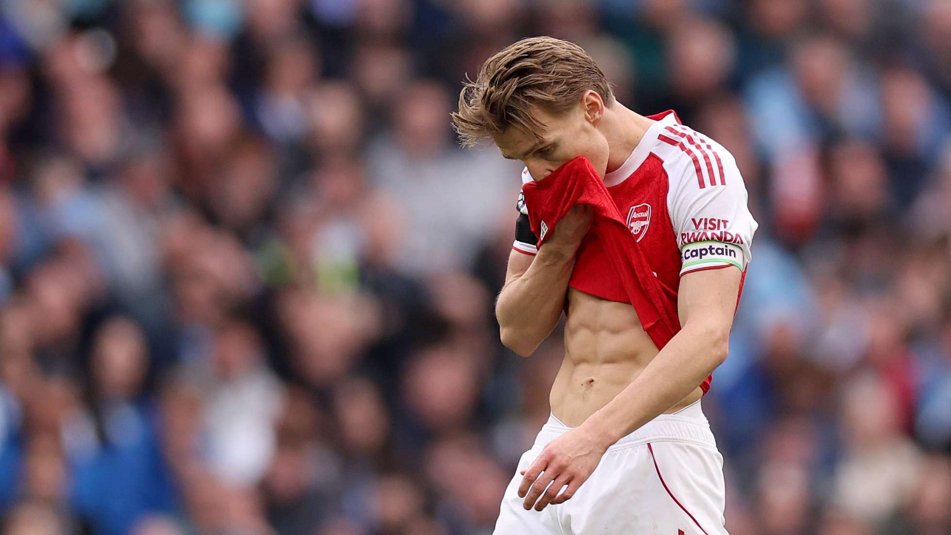 Martin Odegaard Ruled Out of Arsenal's Fulham Clash Due to Knee Issue