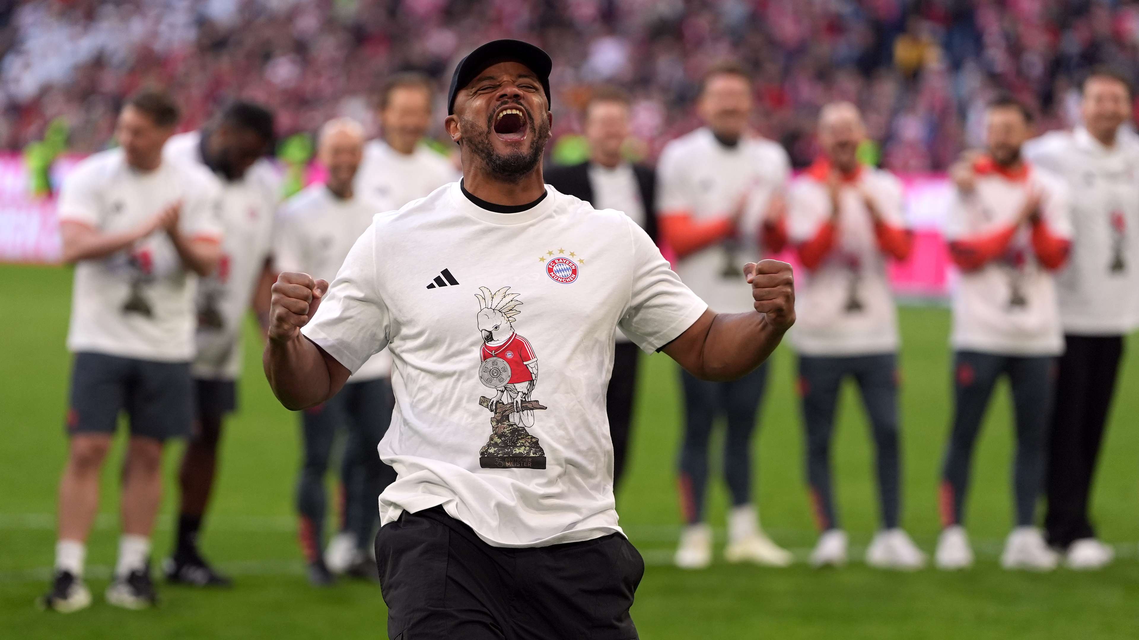 FC Bayern Celebrate 35th German Championship