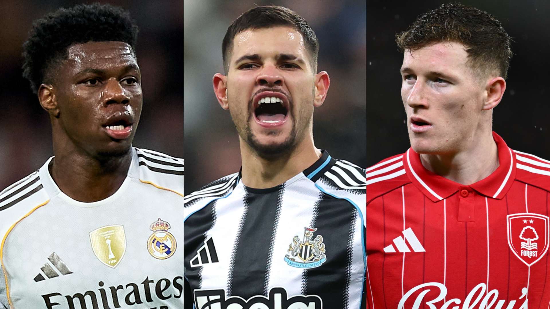 Man Utd Eyeing Bruno Guimaraes, Elliot Anderson & Aurelien Tchouameni as Casemiro Successor