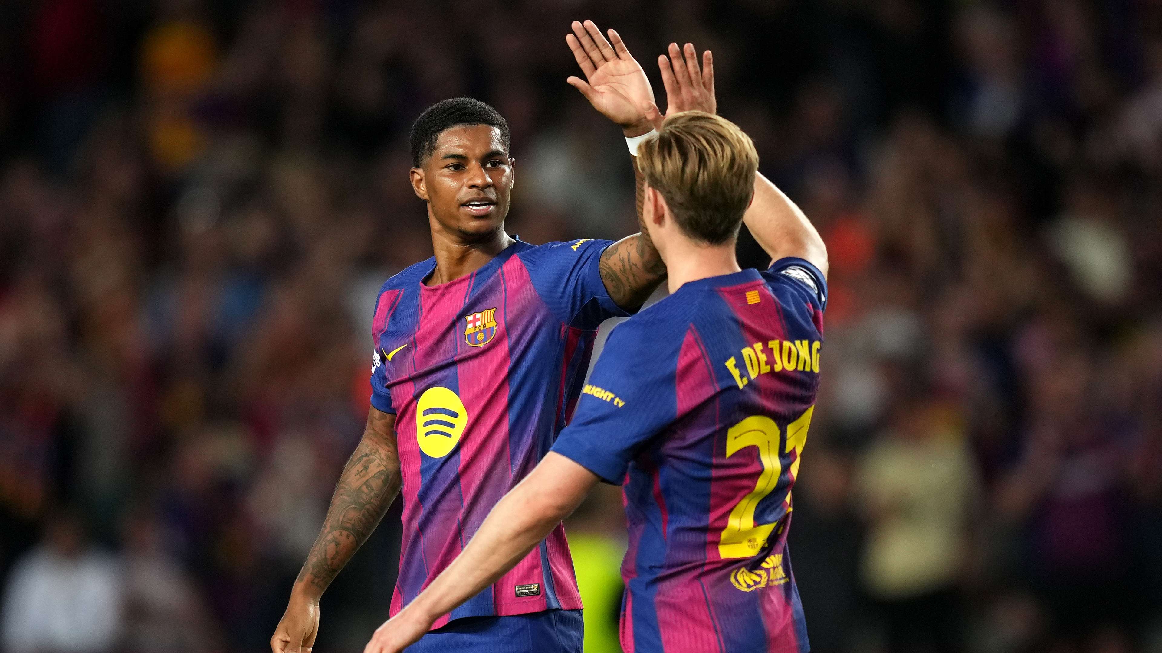 Frenkie de Jong Praises Marcus Rashford's Impact at Barcelona