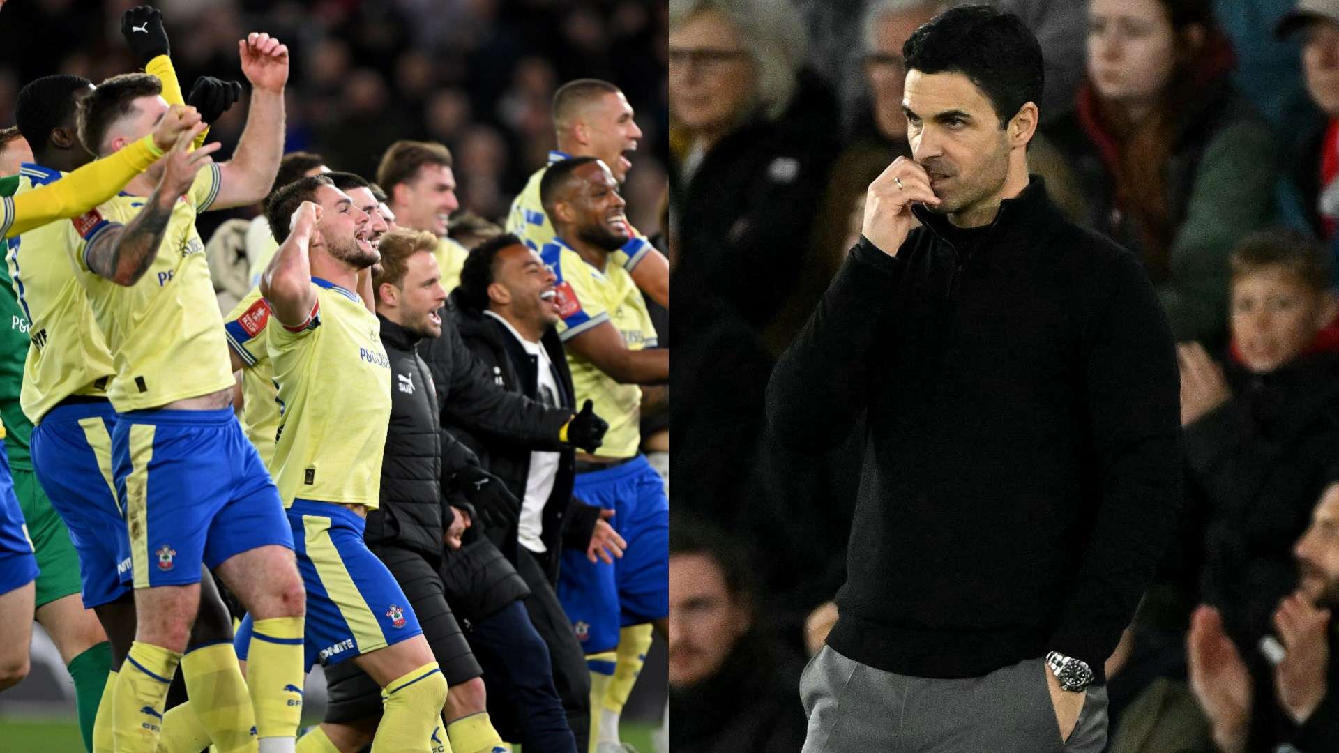 Southampton Stun Arsenal 2-1 in FA Cup Quarter-Final Upset