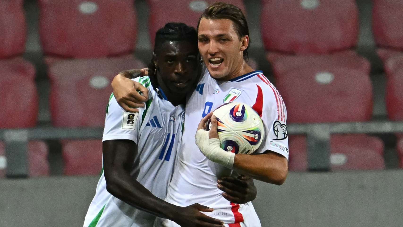 Italy:Gattuso shuffles final training; Kean partners Retegui