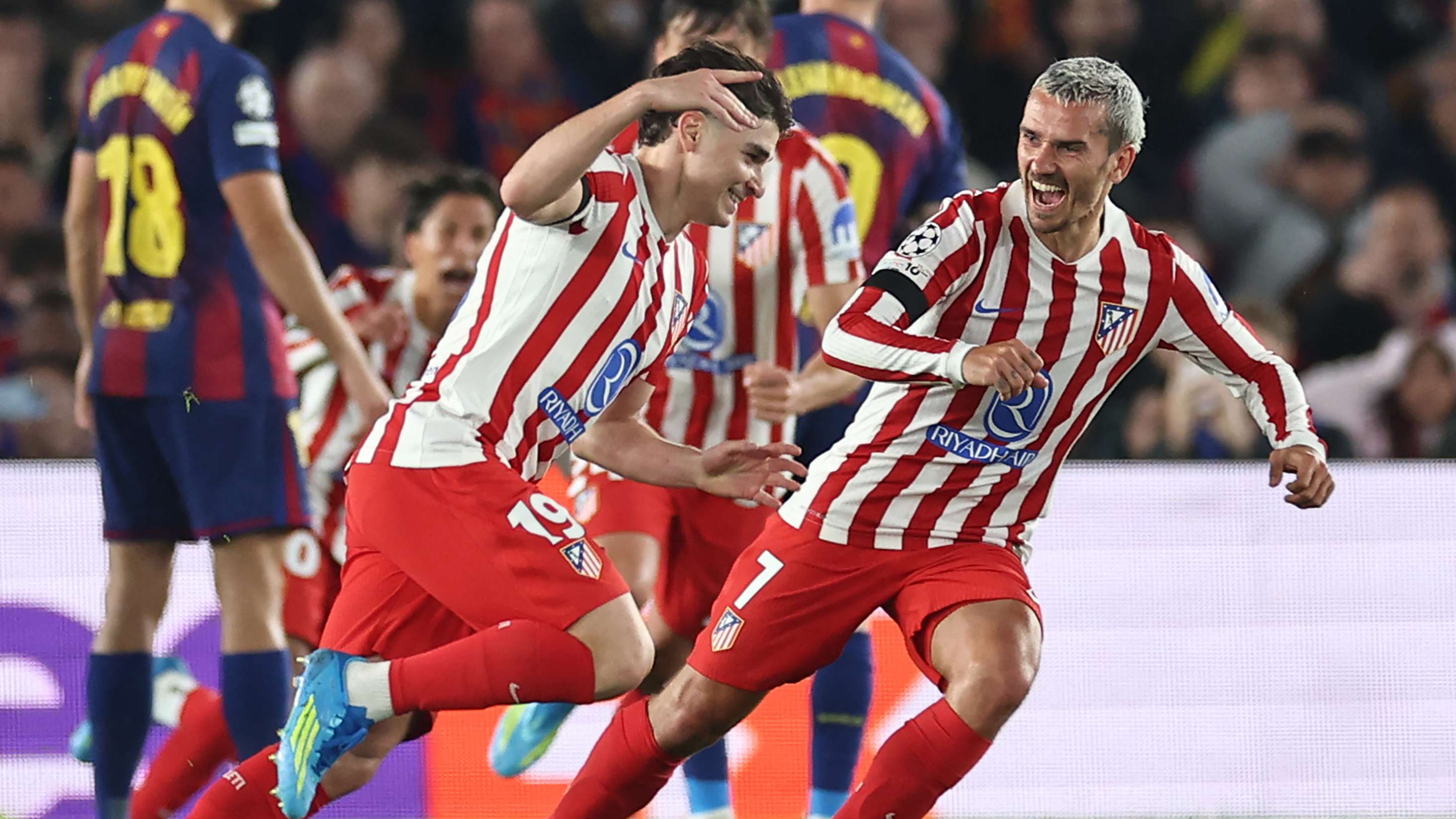 Atlético Madrid Stun Barcelona with 2-0 Win in Champions League Quarter-Finals