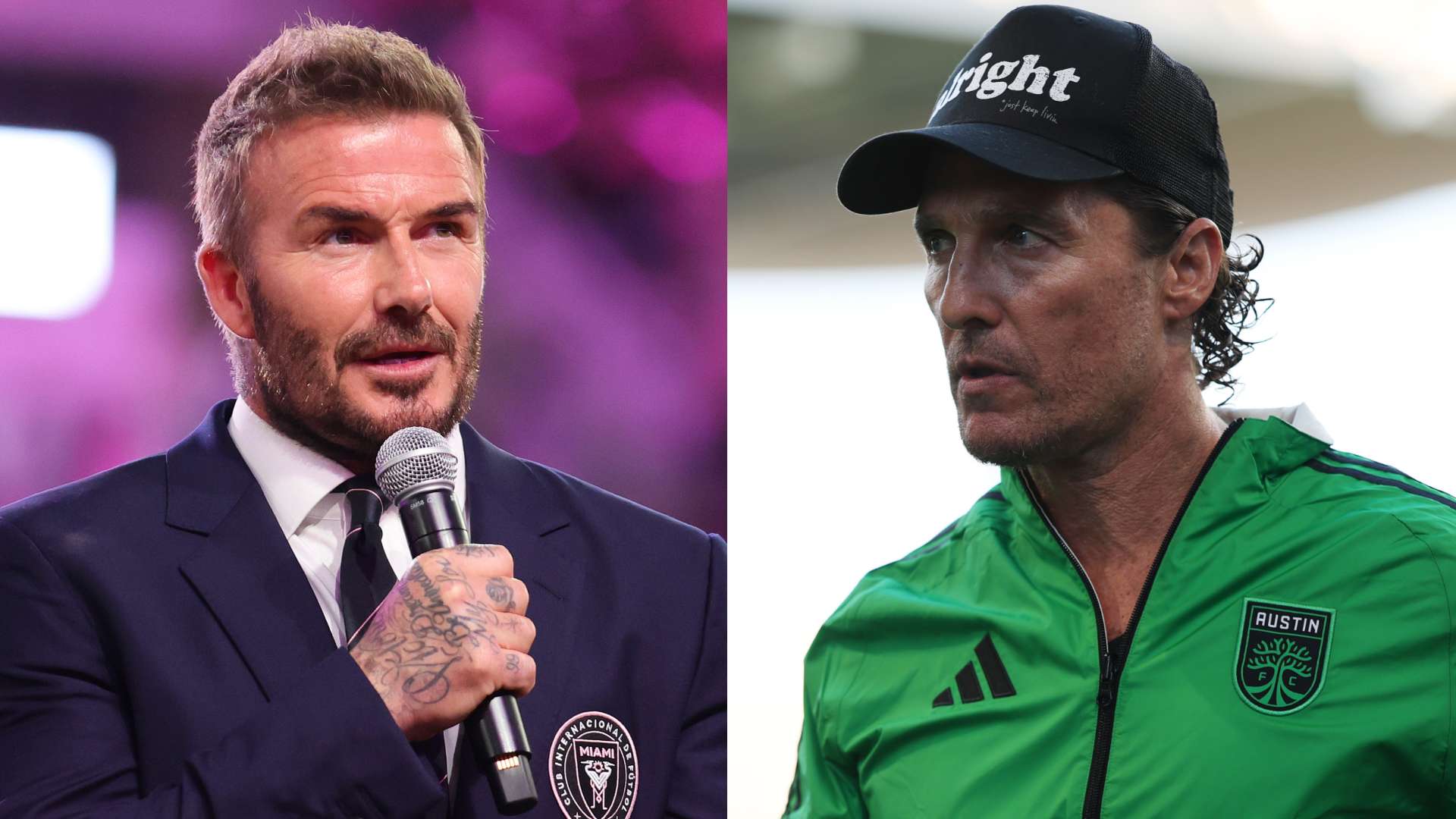 David Beckham's Inter Miami gets praise from Matthew McConaughey