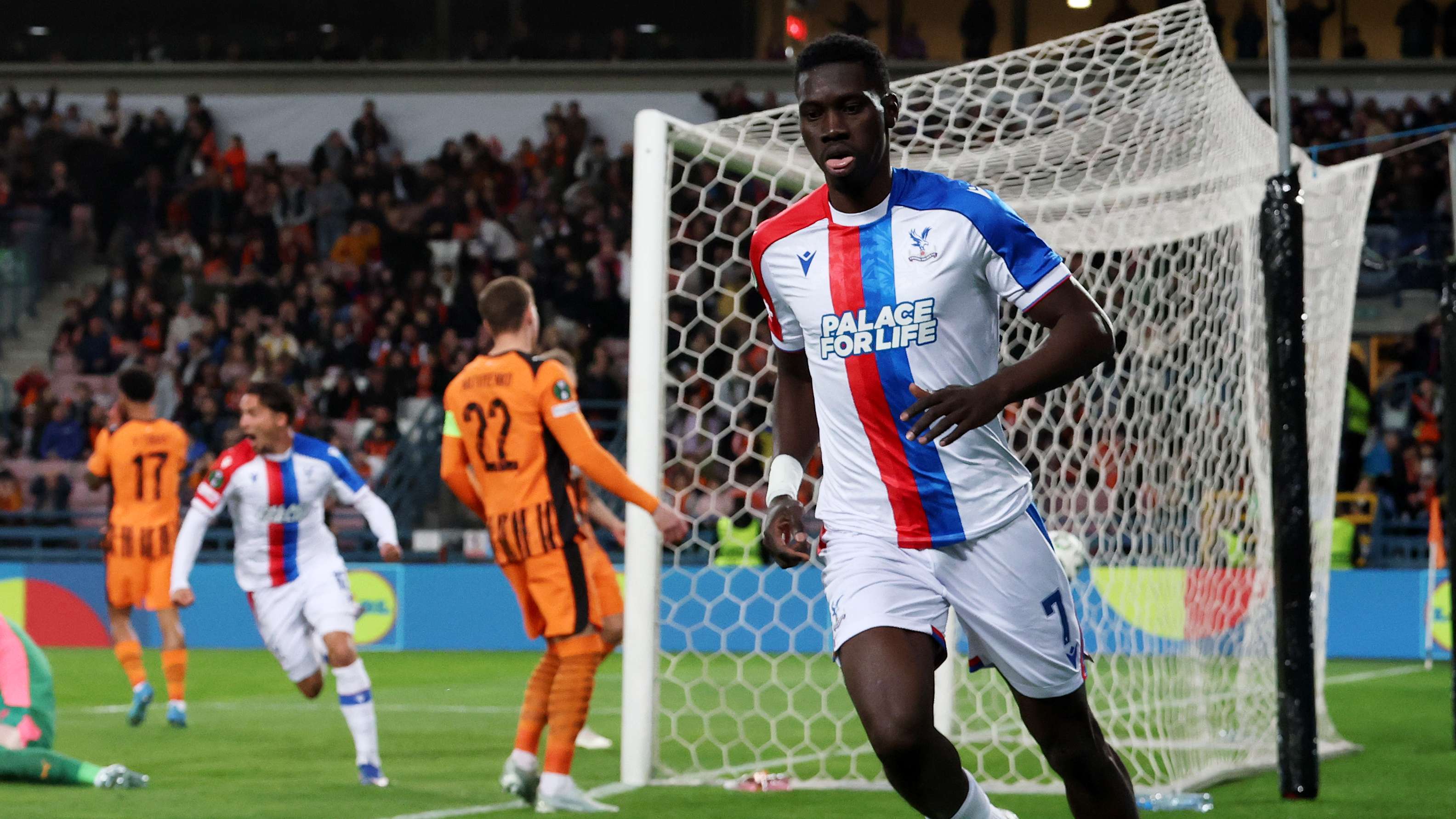 Ismaila Sarr Scores Fastest Conference League Goal as Crystal Palace Stun Shakhtar