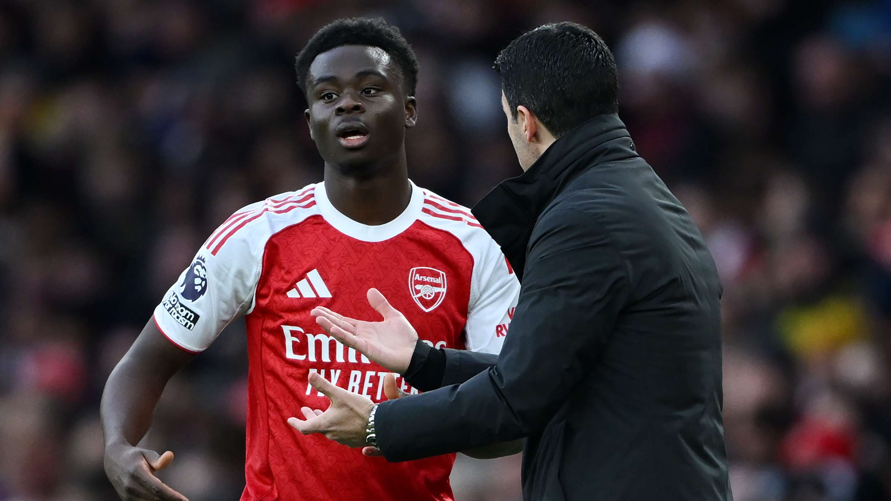 Mikel Arteta Urges Bukayo Saka to Deliver for Arsenal in Title Run-in
