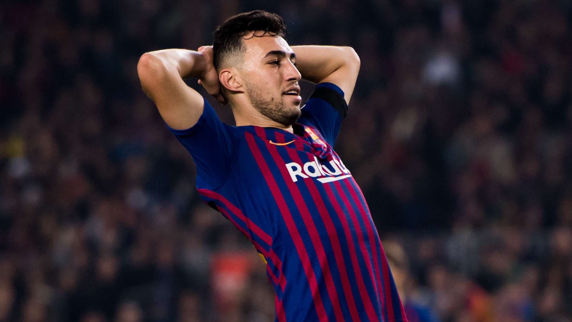 Munir El Haddadi's Embarrassing Lionel Messi 'Trick' at Barcelona