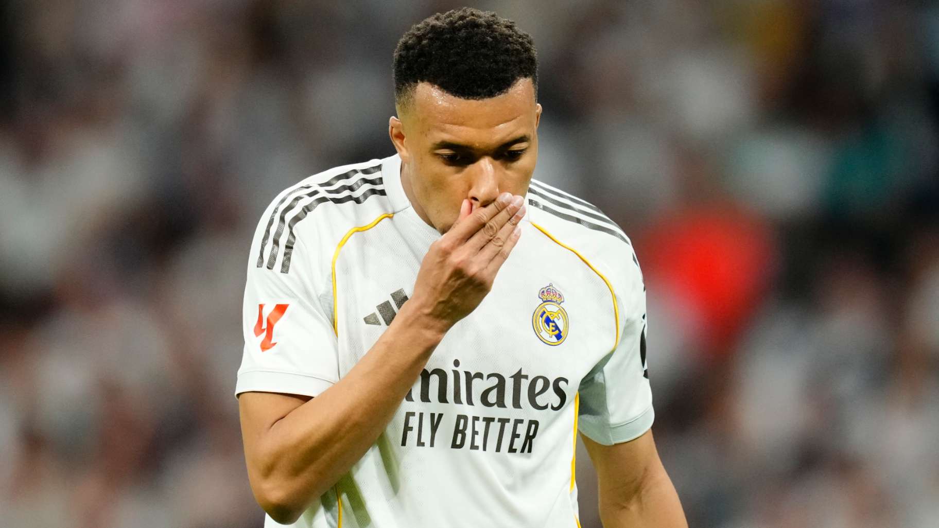 Real Madrid's La Liga title hopes hit by Girona draw as Kylian Mbappe struggles