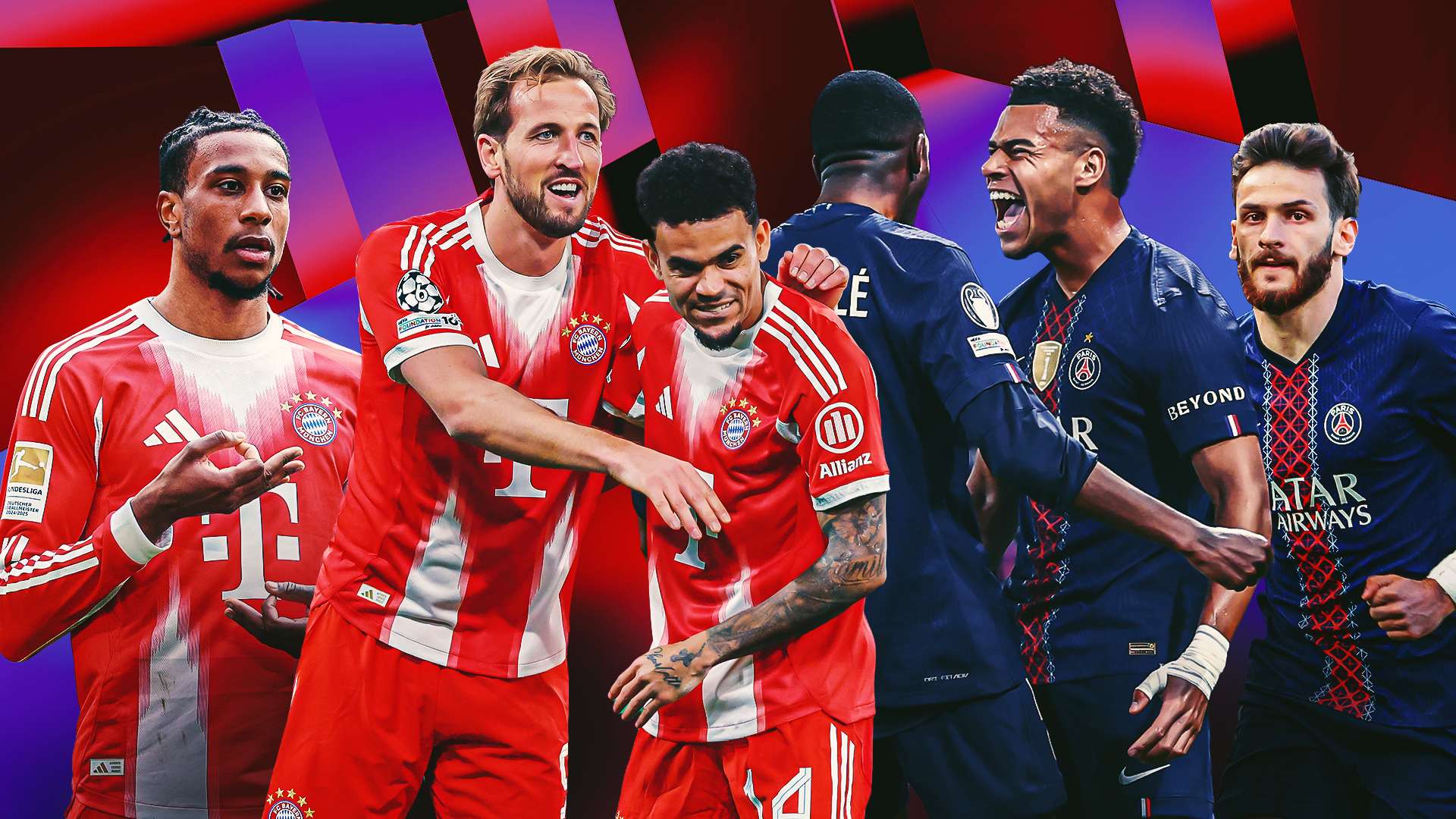 PSG and Bayern Munich's flying forward lines are the future of football
